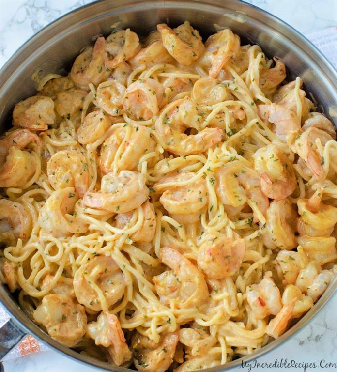 Bang Bang Shrimp Pasta! - Grandma's Simple Recipes