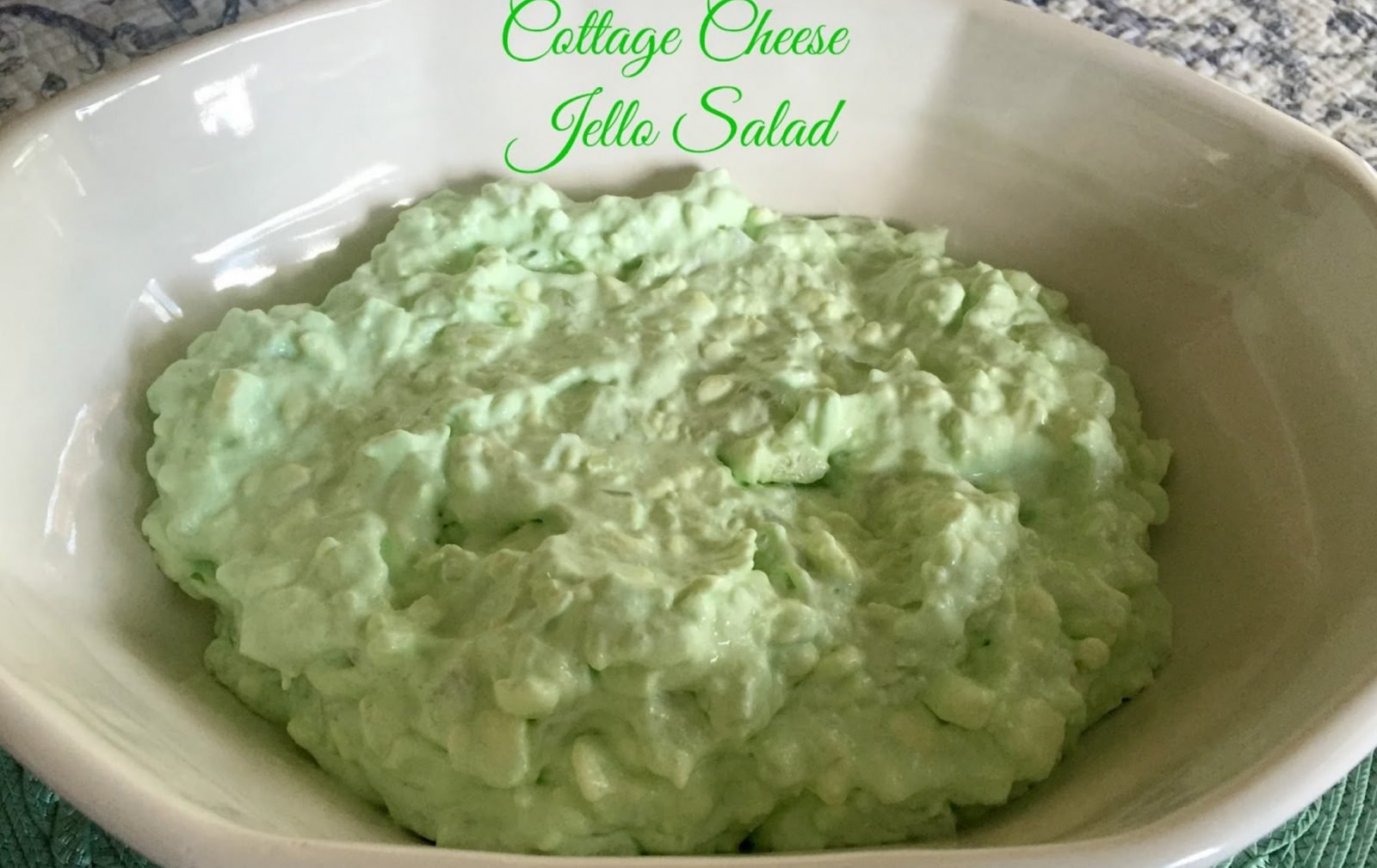 Cottage Cheese Jello Salad