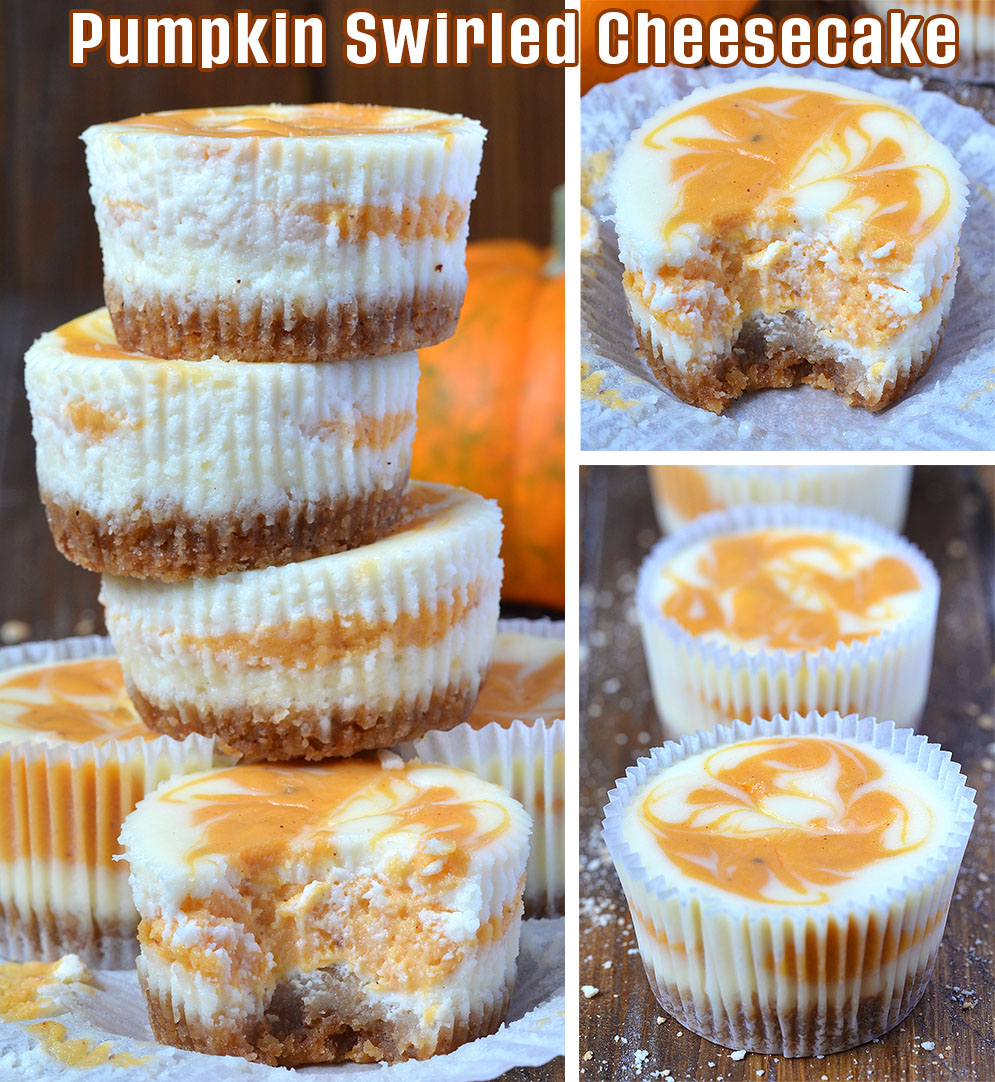 Mini Pumpkin Swirled Cheesecakes   117658152 3331525083629840 2345585245973459949 O 