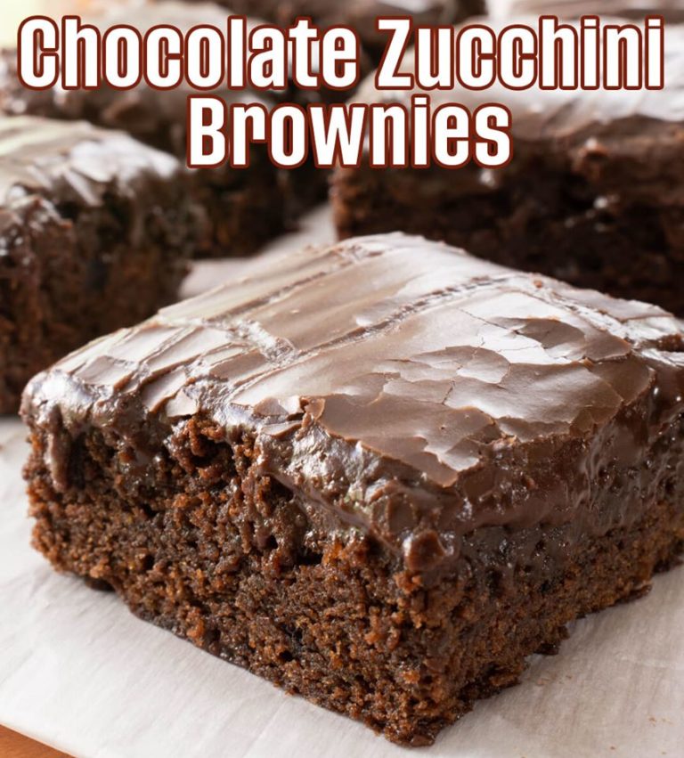 Chocolate Zucchini Brownies