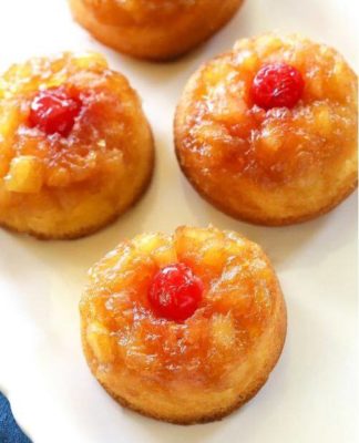 Pineapple Upside Down Cupcakes - Grandma's Simple Recipes