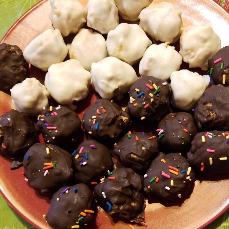 Chocolate Rice Krispie Balls - Grandma's Simple Recipes
