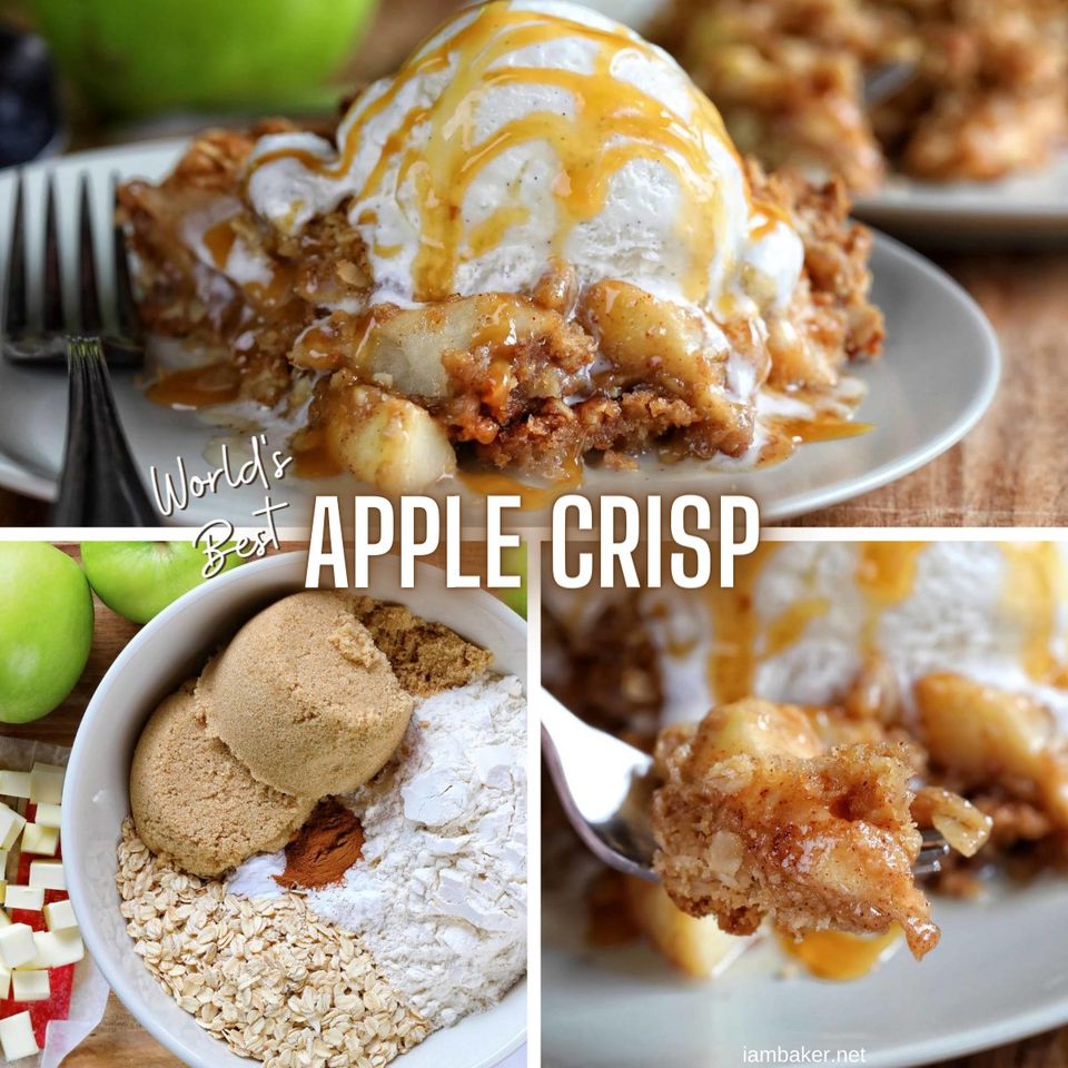 The Best Apple Crisp Grandma's Simple Recipes