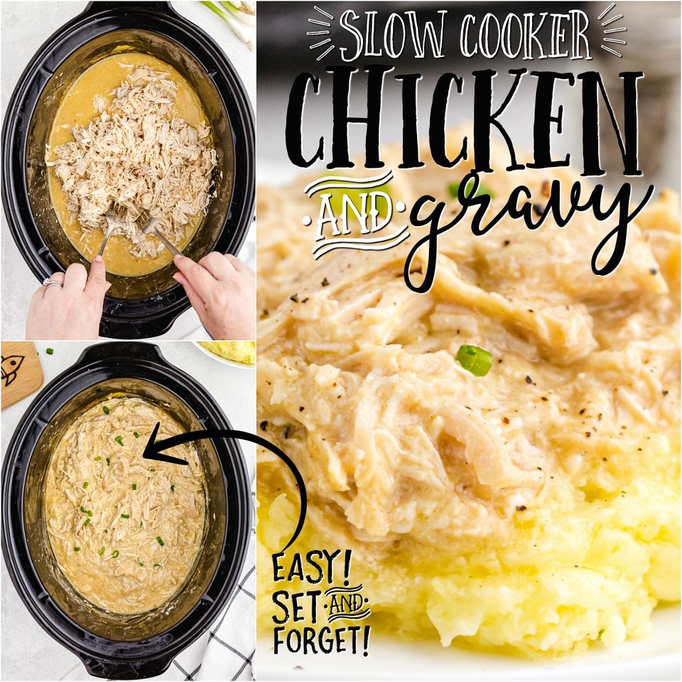 Crockpot Chicken and Gravy