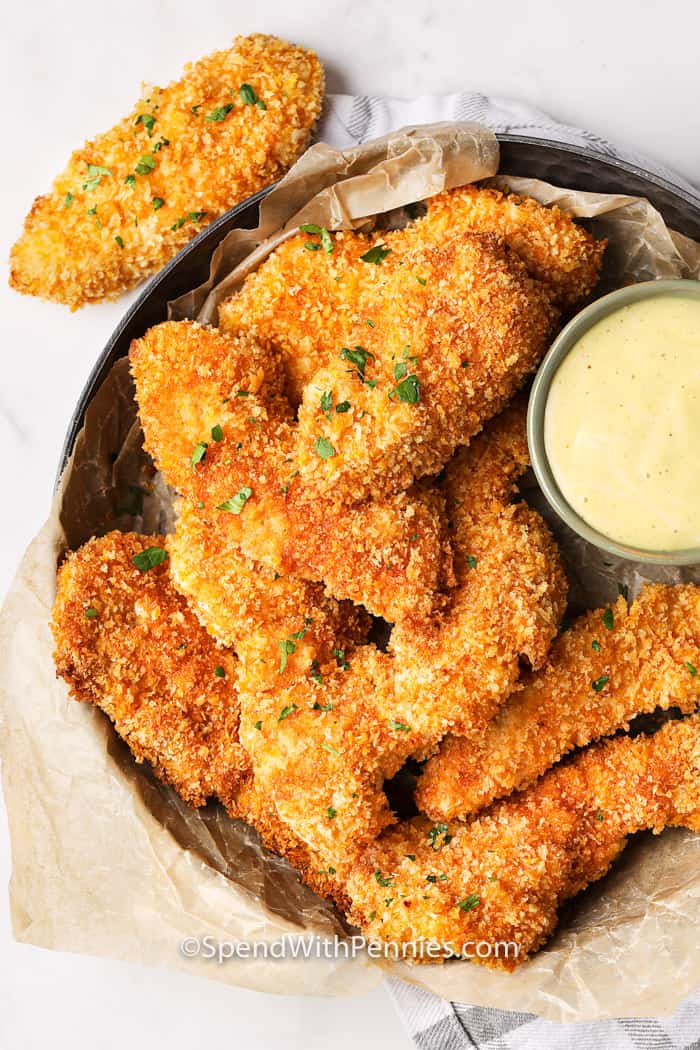 Crispy Oven Chicken Tenders