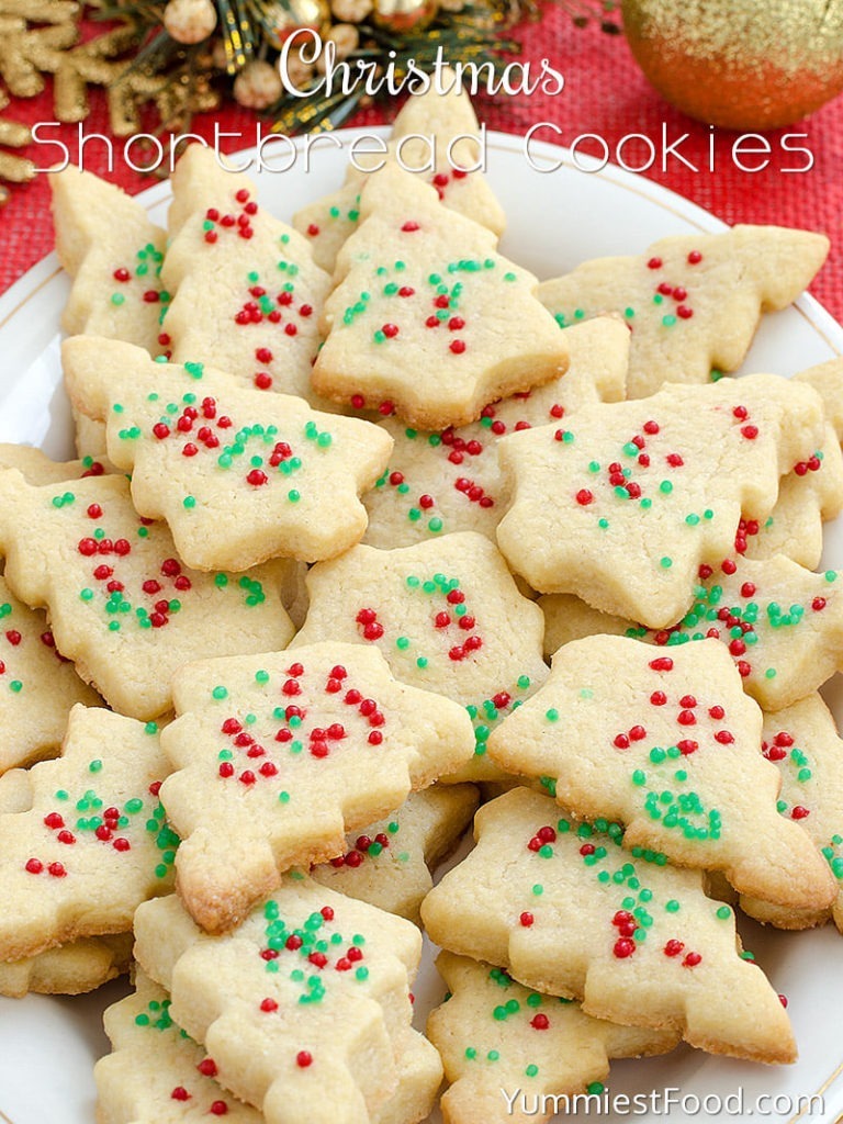 Christmas Shortbread Cookies - Grandma's Simple Recipes