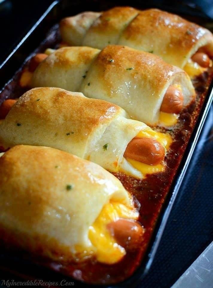 Chili Cheese Dog Bake! Grandma's Simple Recipes