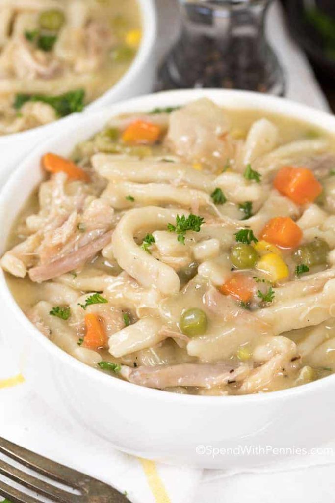 crock pot chicken noodle soup recipe