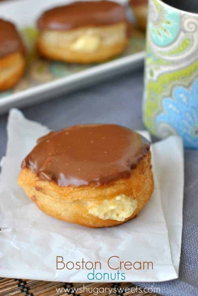 Boston Cream Donuts Grandma's Simple Recipes
