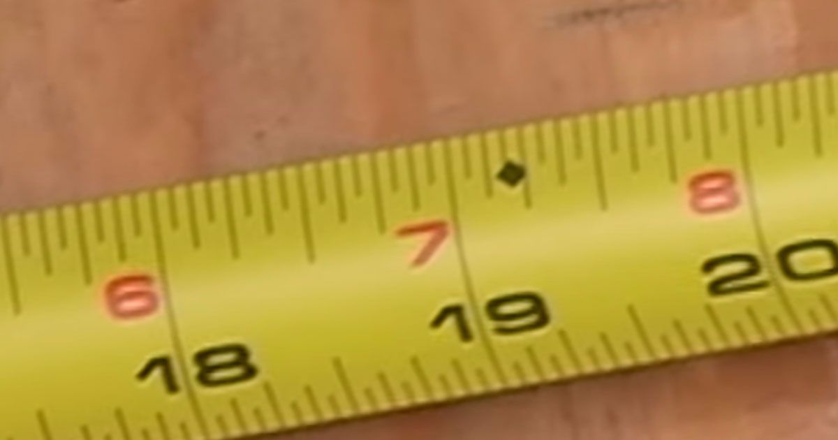 The perfect explanation to why there are diamonds on measuring tapes