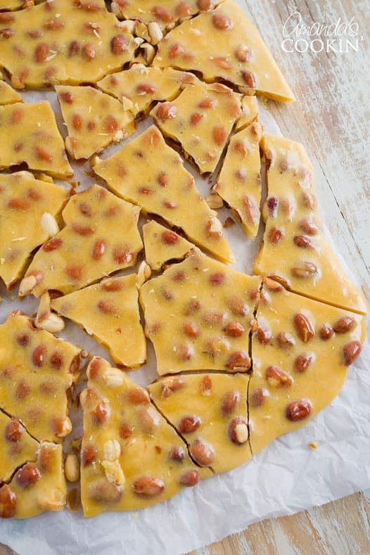 HOW TO MAKE PEANUT BRITTLE - Grandma's Simple Recipes