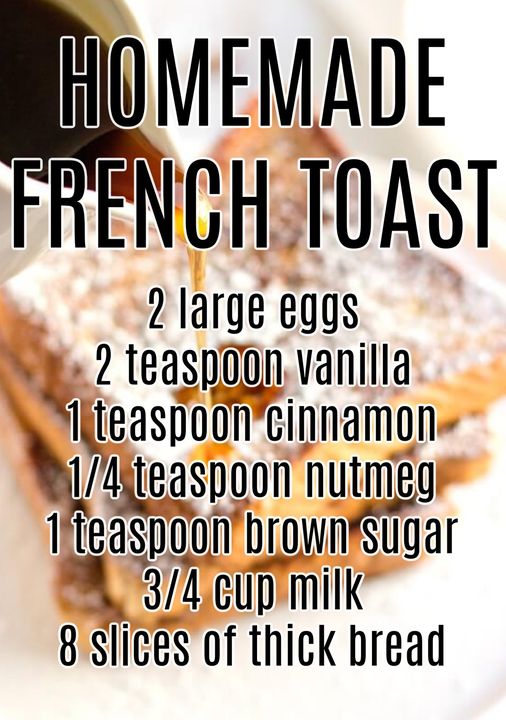 Homemade French Toast - Grandma's Simple Recipes