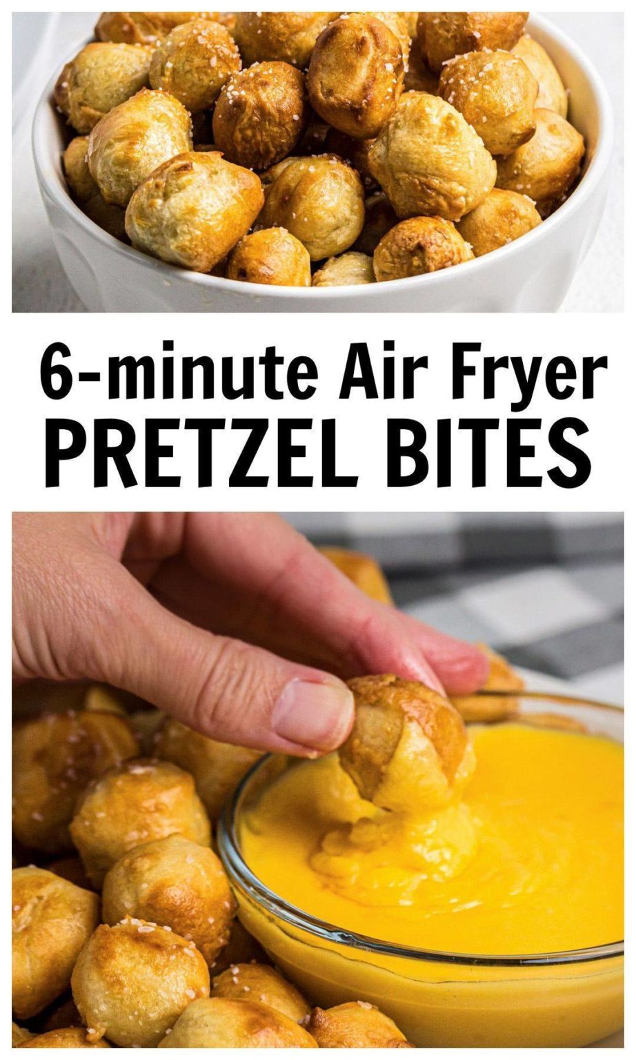 air fryer pretzel bites