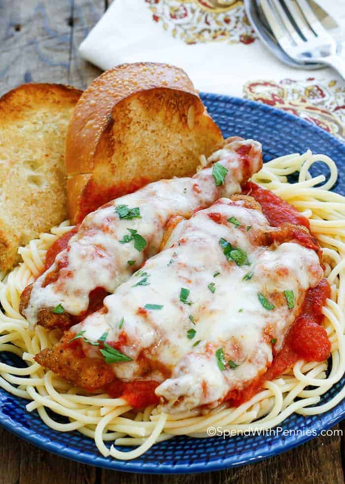 Quick and Easy Chicken Parm - Grandma's Simple Recipes