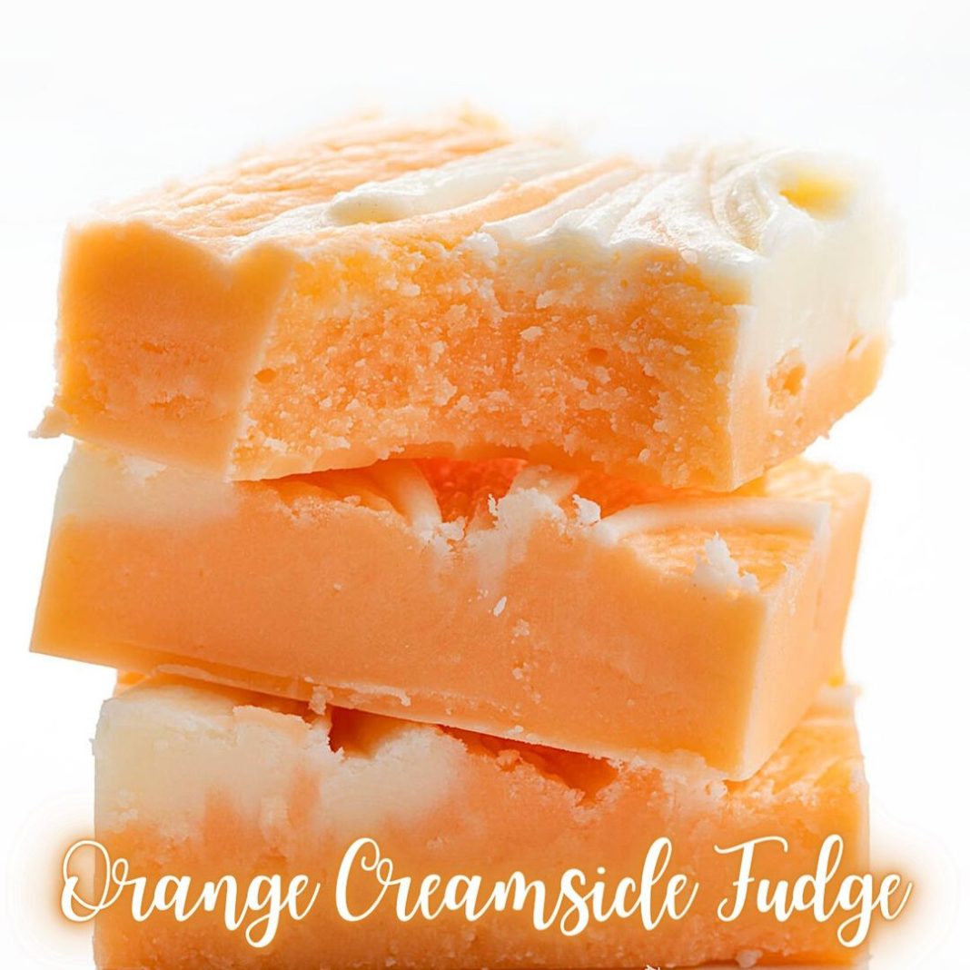 Orange Creamsicle Fudge