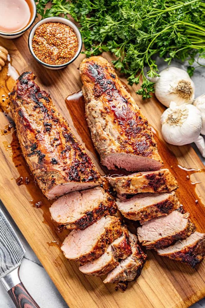 HONEY DIJON GARLIC ROASTED PORK TENDERLOIN Grandma s Simple Recipes