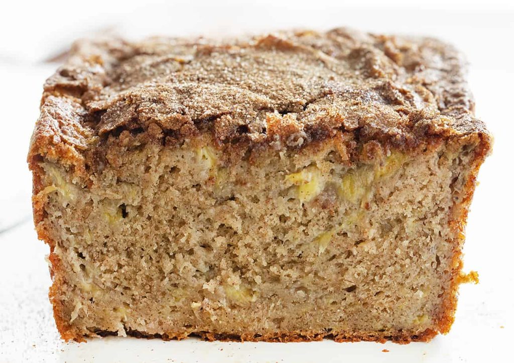 Cinnamon Sugar Banana Bread