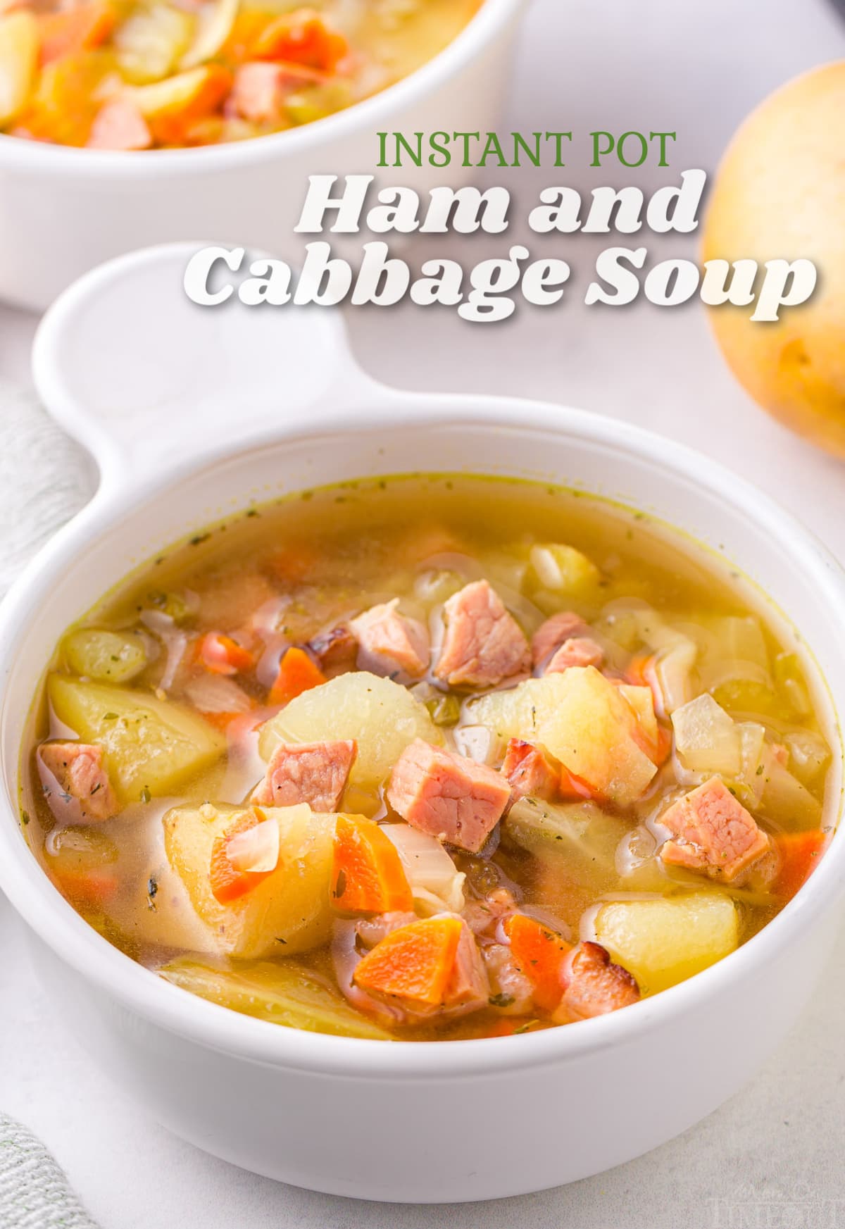 Ham And Cabbage Soup Instant Pot Grandmas Simple Recipes 