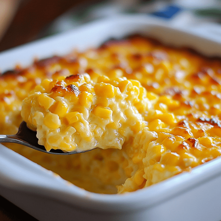 Easy Creamy Corn Casserole