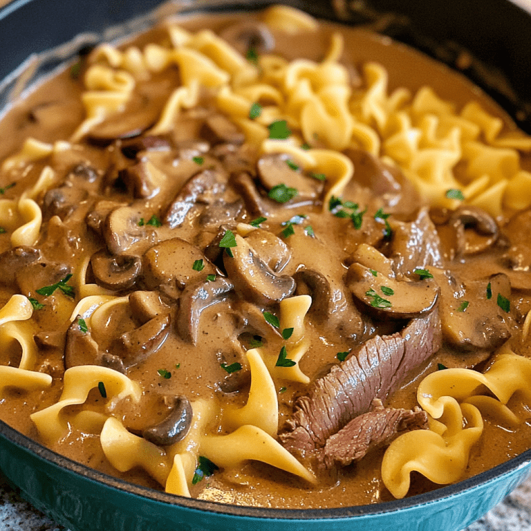 Classic Beef Stroganoff