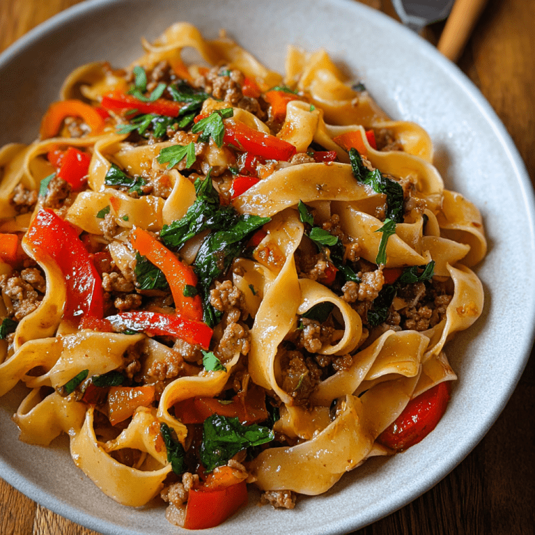 Italian Drunken Noodles