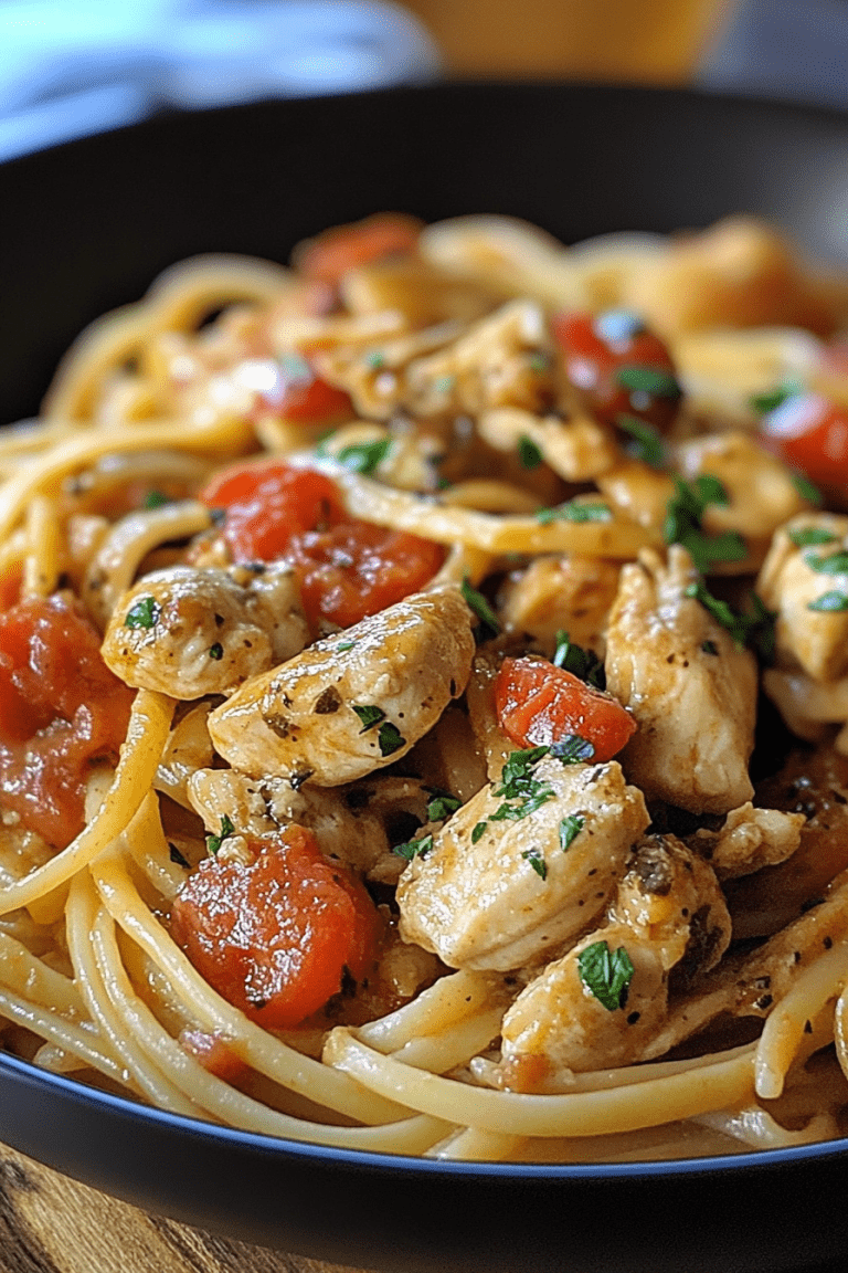 Italian Chicken Pasta