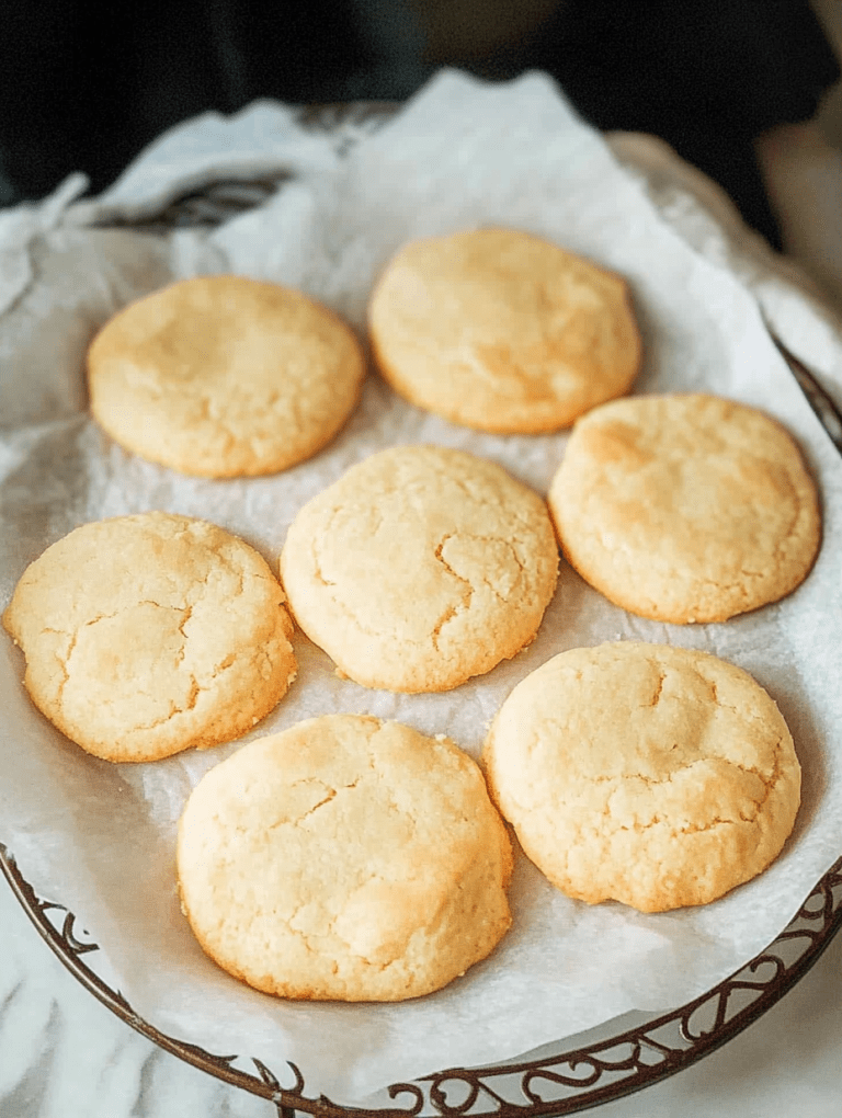 Southern Tea Cake Cookies