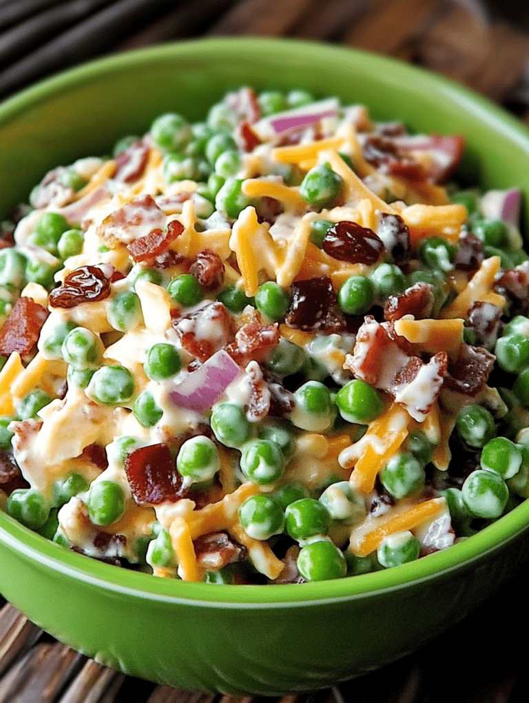 Yummy Summer Pea Salad