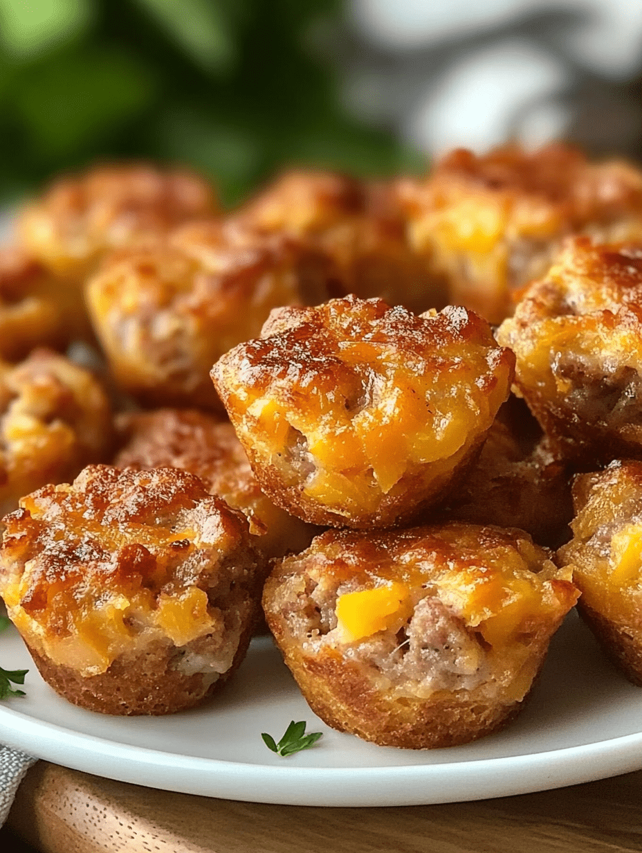 Hash Brown Mini Sausage and Hashbrown Mini Muffins