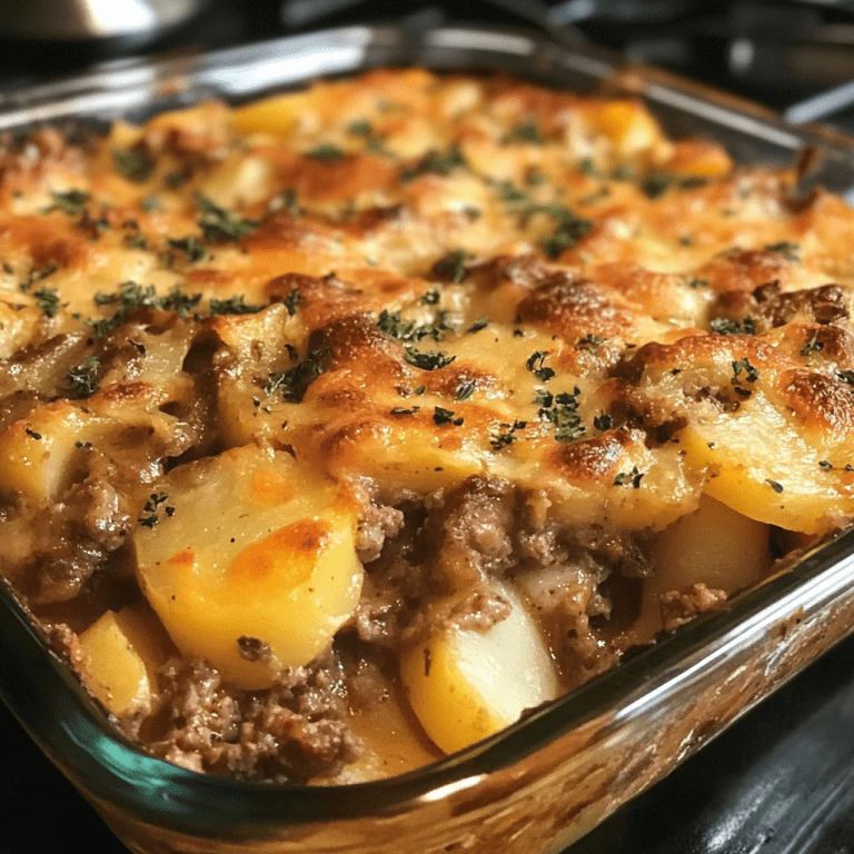 Meat and Potato Casserole