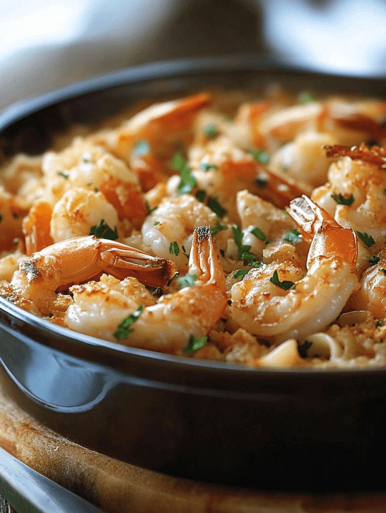 Seafood Casserole with Shrimp and Crab