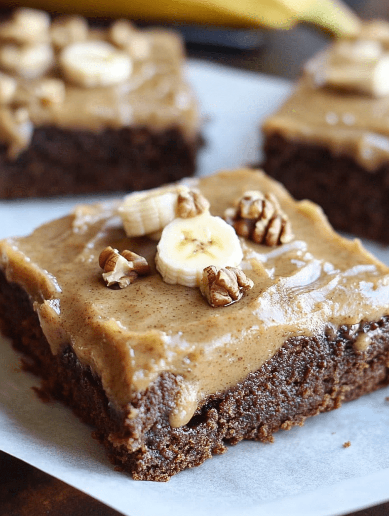 Banana Bread Brownies
