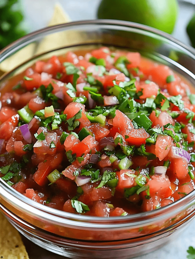 Best Homemade Salsa Ever