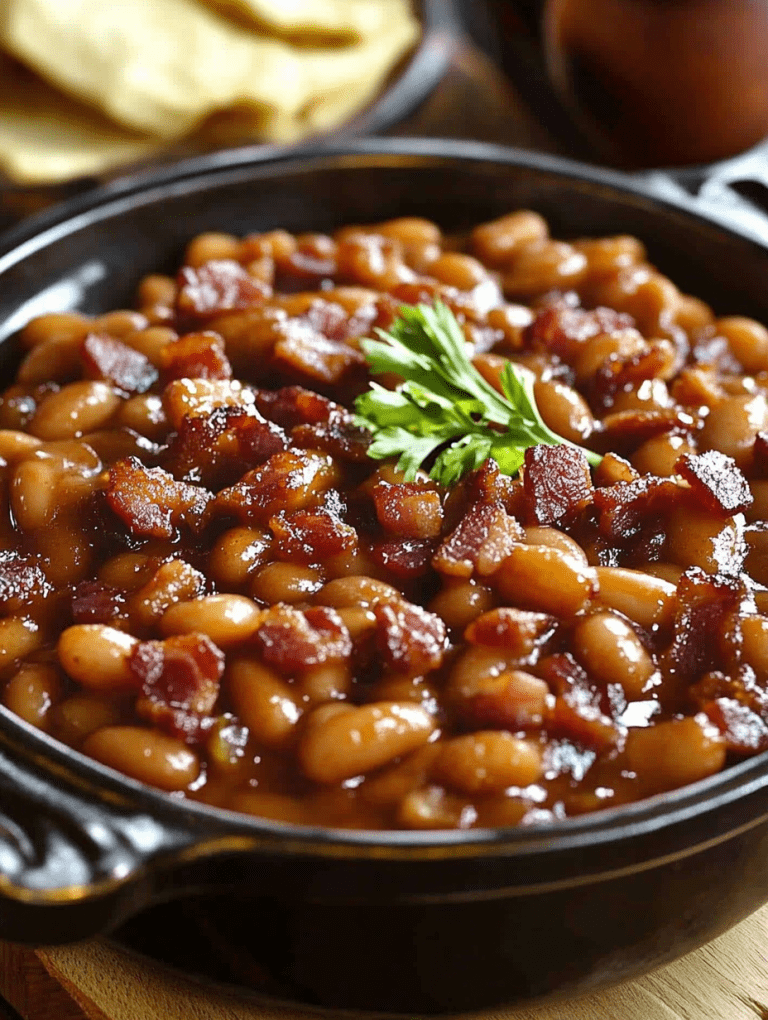Brown Sugar and Bacon Baked Beans