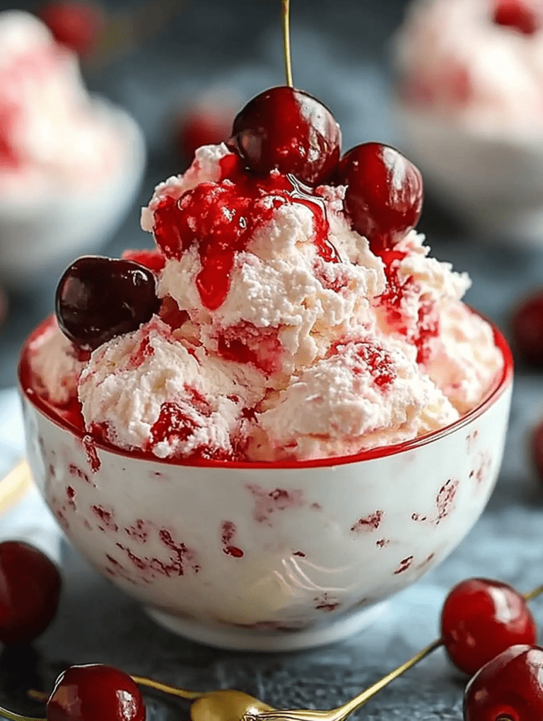 Cherry Cheesecake Fluff