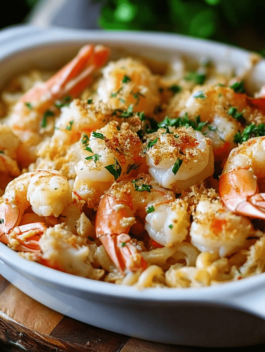 Crab and Shrimp Casserole