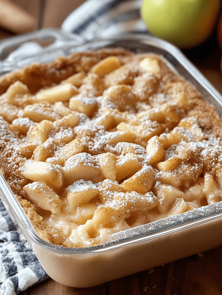 3-Ingredient Apple Pie Cake