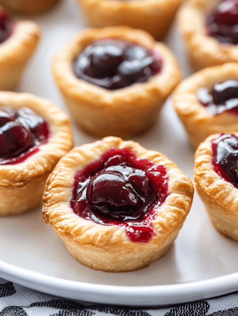 Cherry Pie Bites