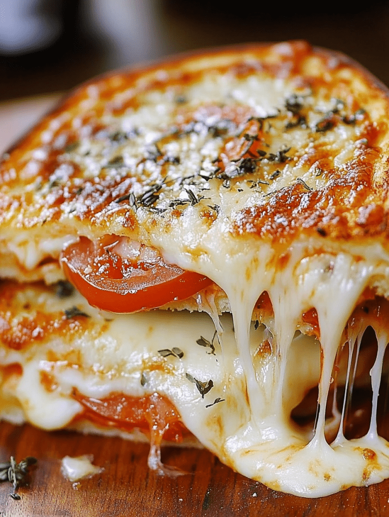 Pizza Grilled Cheese Sandwich