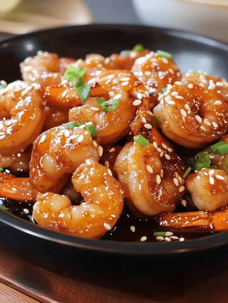 Honey Garlic Shrimp