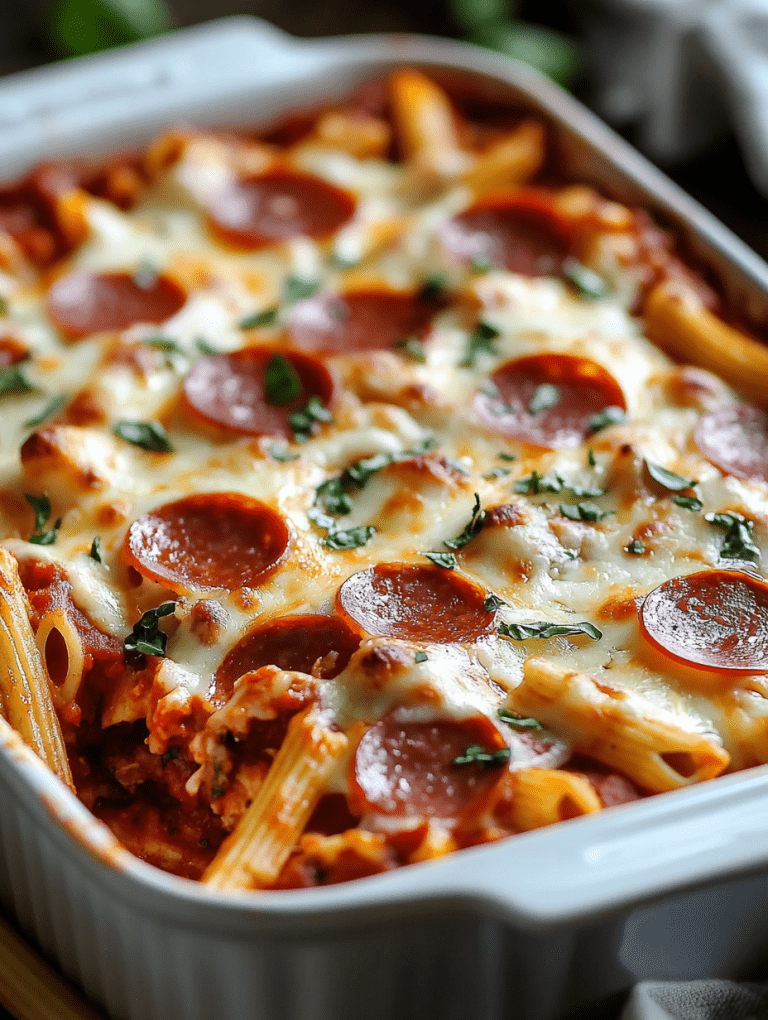 Pizza Casserole Recipe