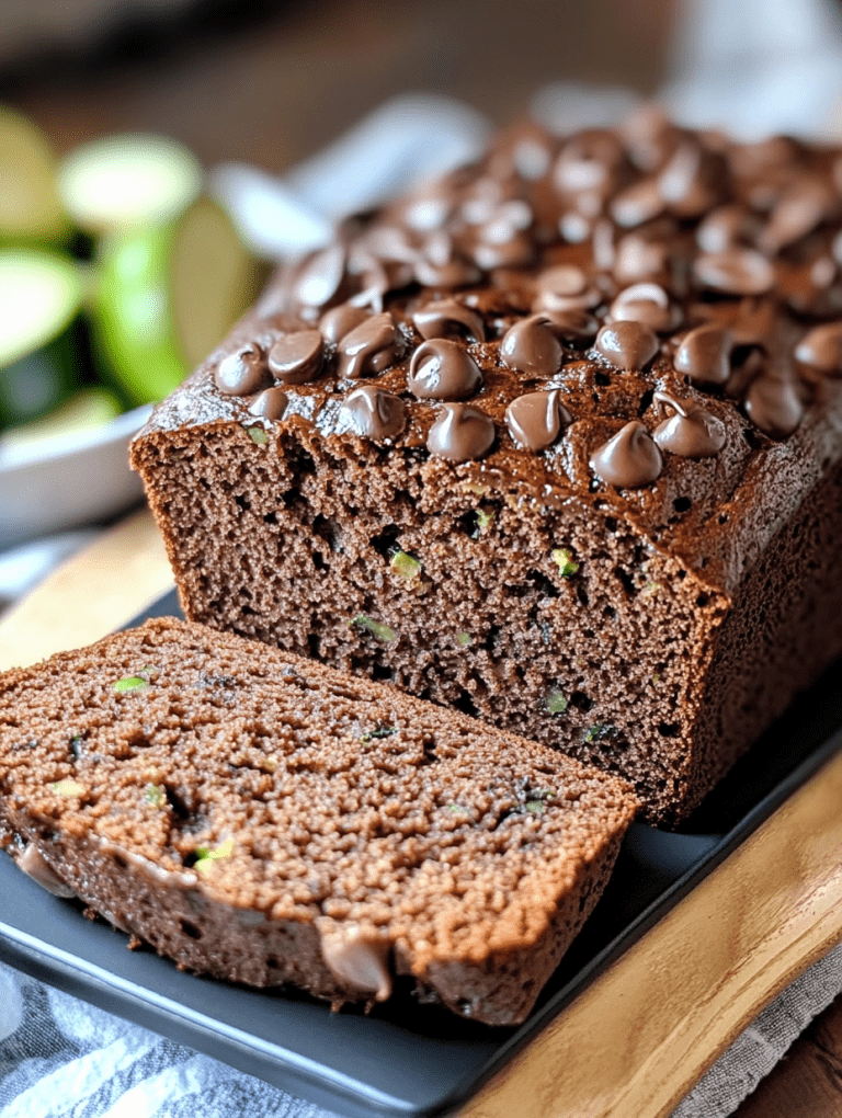 Chocolate Zucchini Bread Recipe