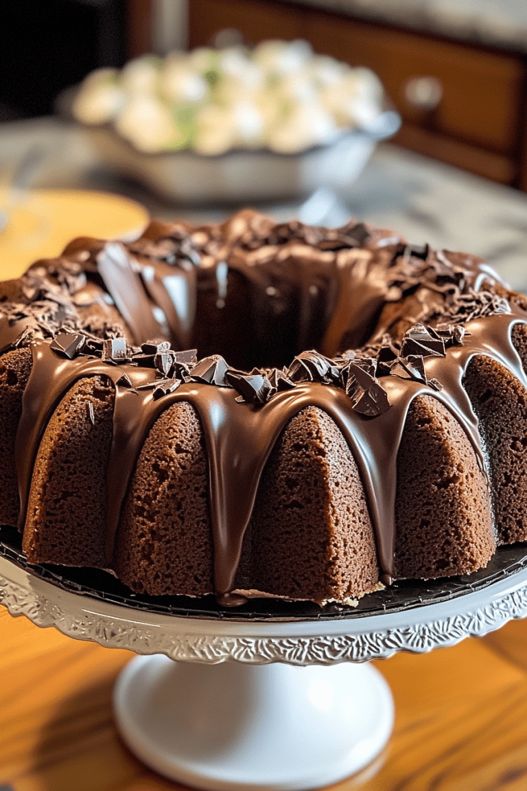 Death by Chocolate Bundt Cake
