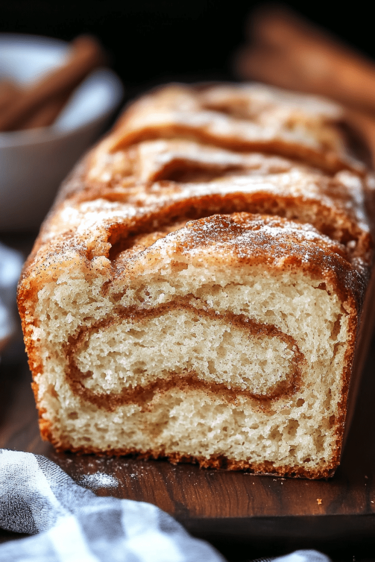 Cinnamon Sugar Bread