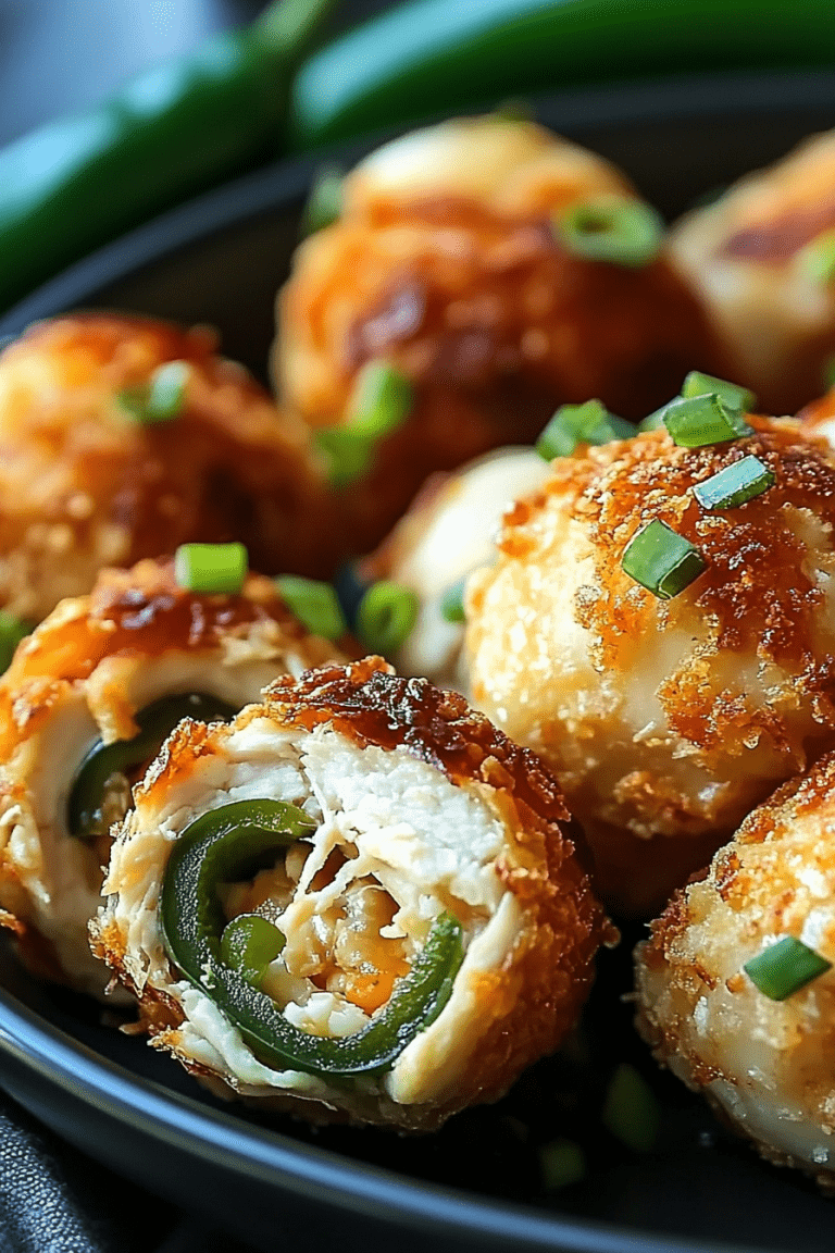 Smoked Jalapeño Popper Chicken Bombs