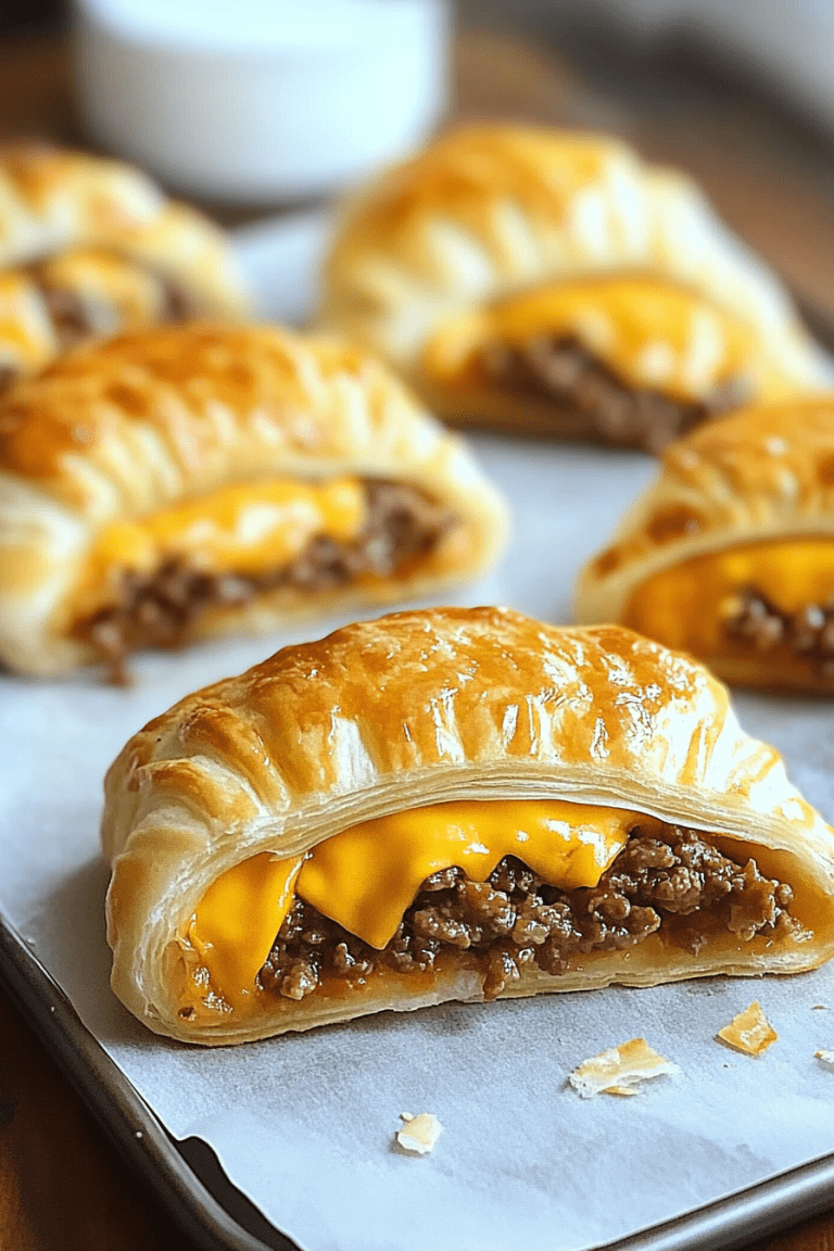Cheeseburger Pockets