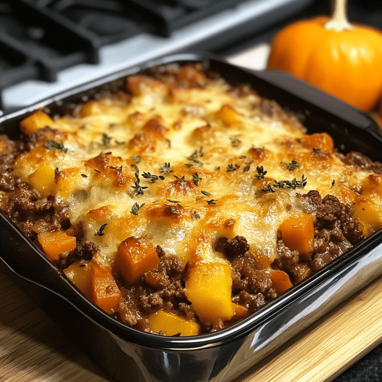 Cheesy Beef and Vegetable Bake