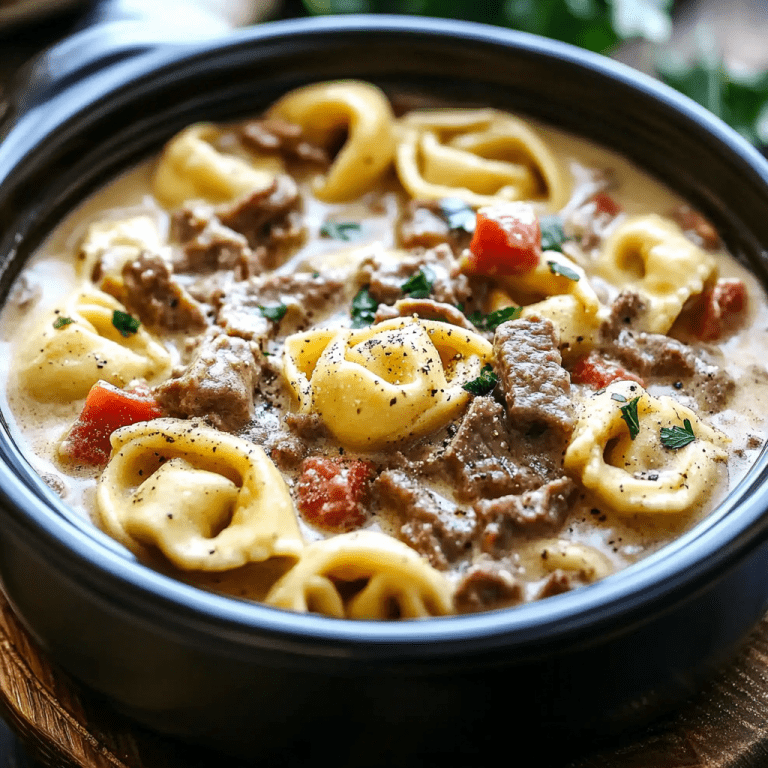Cheesesteak Tortellini