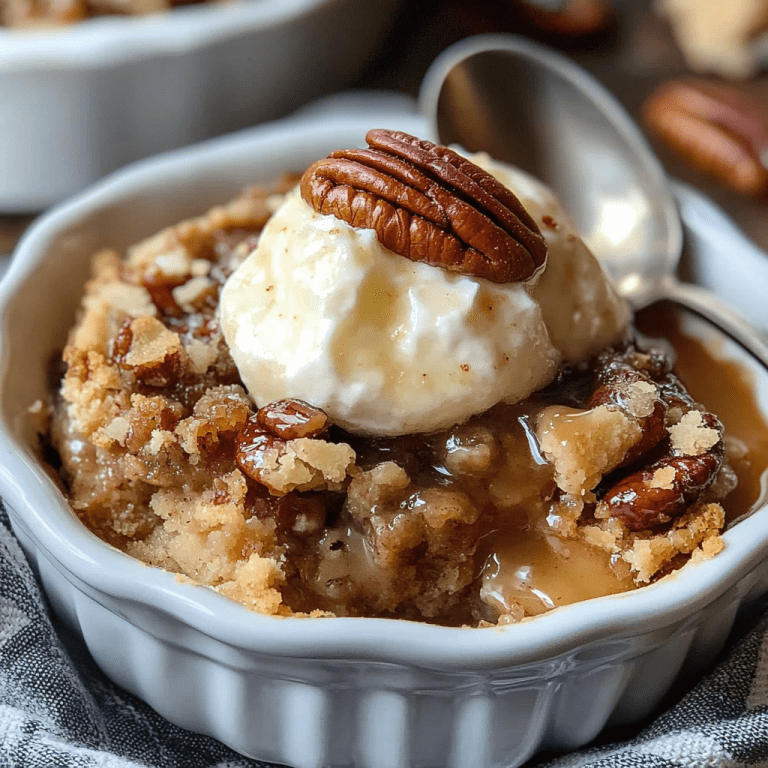 Pecan Pie Cobbler Recipe