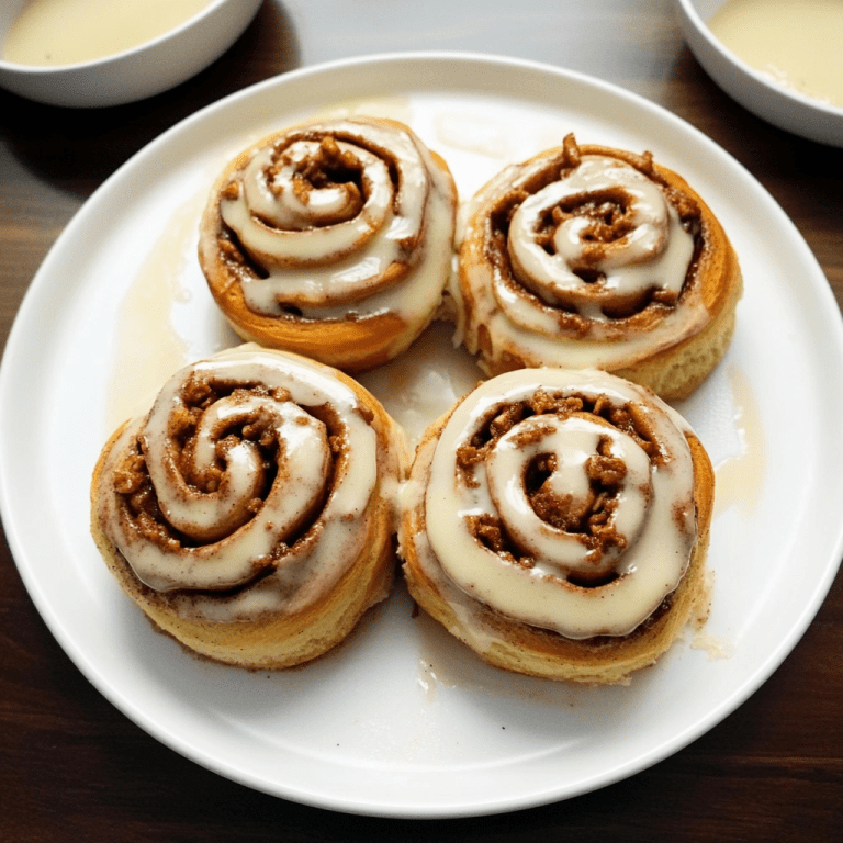 Cinnamon Rolls with Cream Cheese Icing